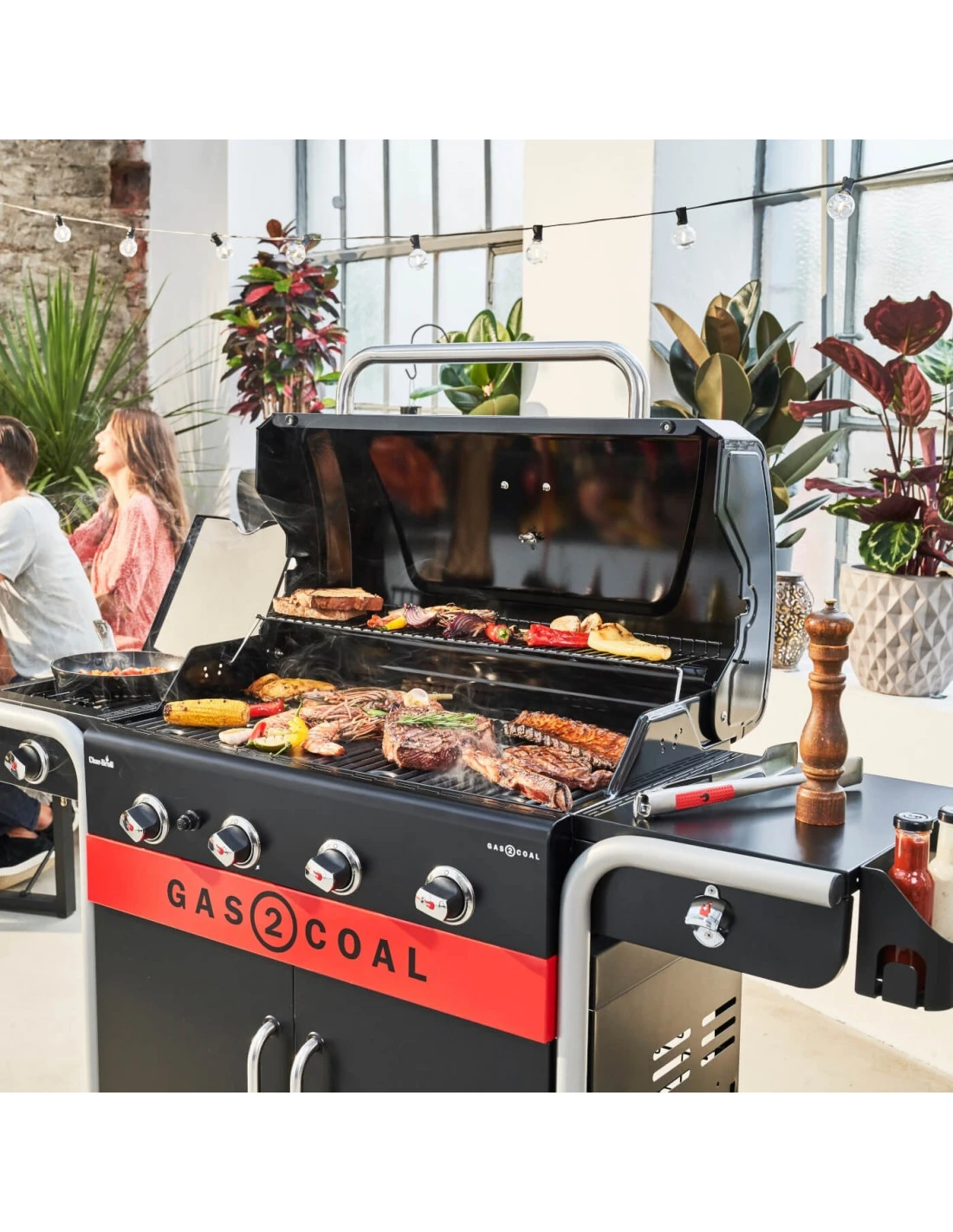 BBQ GAS2COAL 2.0 440 MIXTE GAZ CHARBON CHARBROIL 3 BBQ GAS2COAL 2.0 440 MIXTE GAZ CHARBON CHARBROIL