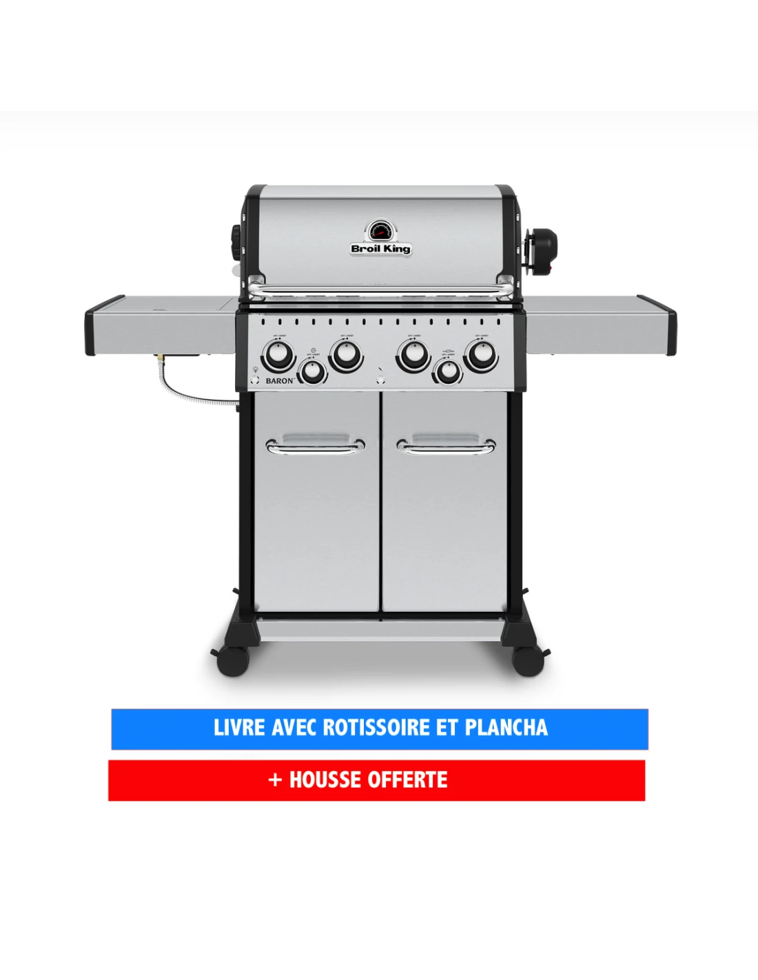 Broil King BBQ GAZ BARON S 490 IR 3 Broil King BBQ GAZ BARON S 490 IR