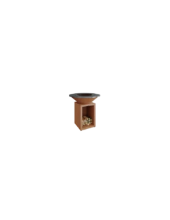 Brasero Plancha OFYR Classic Storage Corten 100 (avec Stockage)