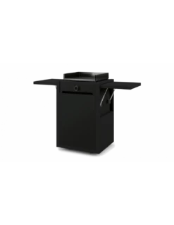CHARIOT MODERN ACIER NOIR FERME 45