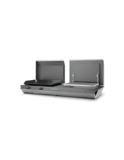 COMBI Plancha & Gril Forge Adour Acier Noir & Gris Clair