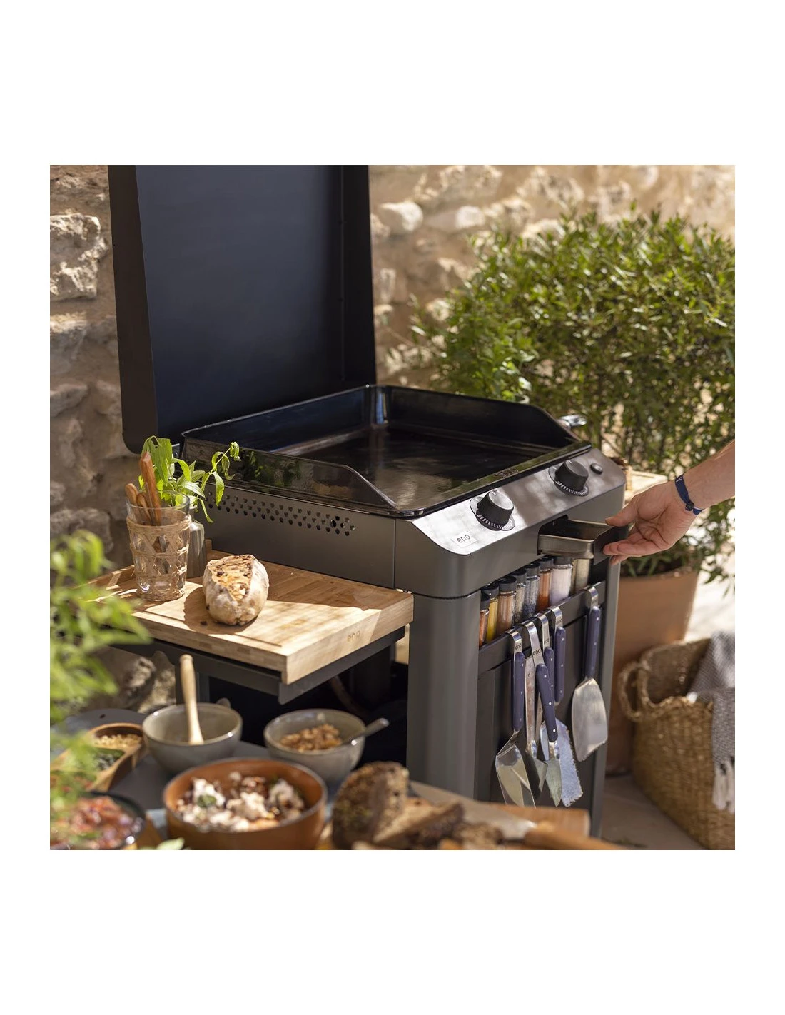 COMBO FUSION 60 GRIS CARGO PLANCHA + CHARIOT + CAPOT 5 COMBO FUSION 60 GRIS CARGO PLANCHA + CHARIOT + CAPOT – Image 3