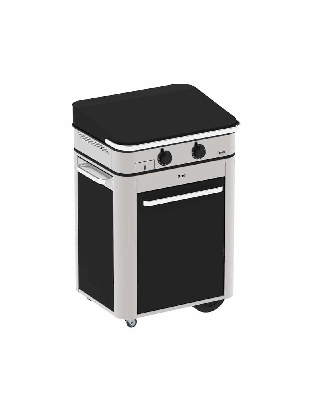 COMBO PLANCHA ENOSIGN GAZ 65 NOIR + INOX CHARIOT & CAPOT 5 COMBO PLANCHA ENOSIGN GAZ 65 NOIR + INOX CHARIOT & CAPOT – Image 3
