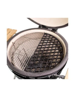 DEMI GRILLE EN FONTE POUR KAMADO YAKINIKU LARGE -camping boutique demi grille en fonte pour kamado yakiniku large 1