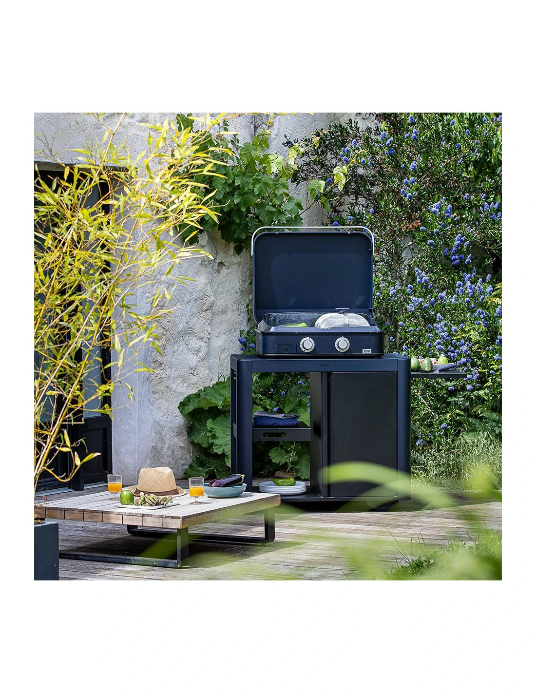 ENO DESSERTE ACHILLE GRIS CARGO VERSION AVEC PORTE 4 ROULETTES 4 ENO DESSERTE ACHILLE GRIS CARGO VERSION AVEC PORTE 4 ROULETTES – Image 2