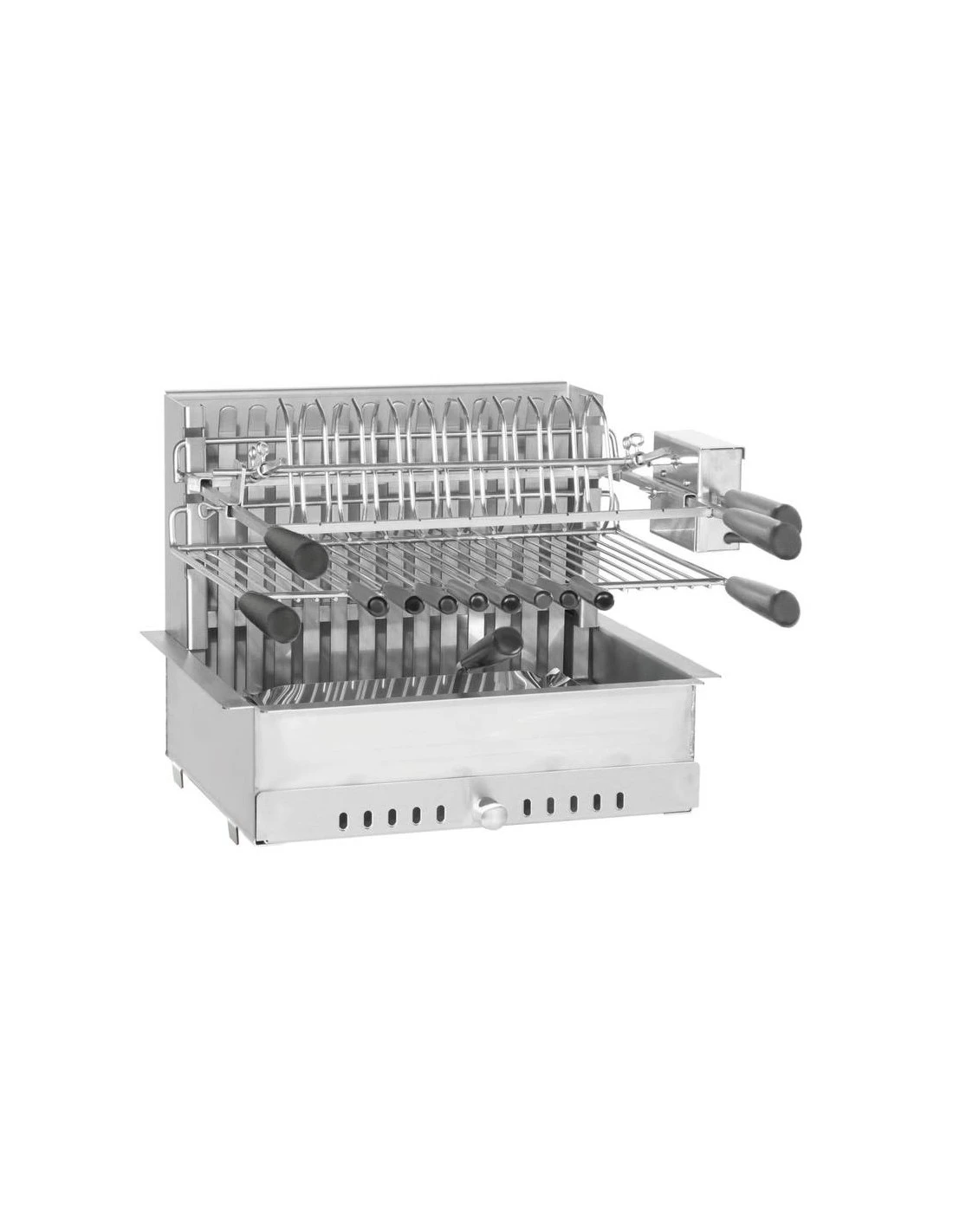 Grilloir Encastrable Ou à Poser Avec Rôtisserie électrique - 918.56 Forge Adour 3 Grilloir Encastrable Ou à Poser Avec Rôtisserie électrique - 918.56 Forge Adour