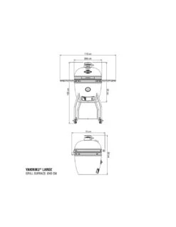 KAMADO YAKINIKU LARGE SET PRO -camping boutique kamado yakiniku large complet 5