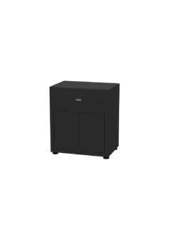 MEUBLE 1 PORTE 80 X 55 CM - ACIER NOIR - LE MARQUIER