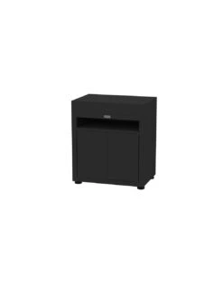 MEUBLE AVEC TABLETTE - NOIR LE MARQUIER 80 X 55 CM