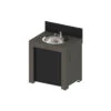 MODULE EVIER POUR CUISINE ENO GRIS CARGO 2 MODULE EVIER POUR CUISINE ENO GRIS CARGO -camping boutique meuble cuisine evier gris cargo eno