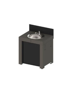 MODULE EVIER POUR CUISINE ENO GRIS CARGO