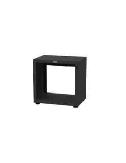 MEUBLE OUVERT POUR PLANCHA OU BARBECUE LE FRANÇAIS NOIR LE MARQUIER 80 X 55 CM