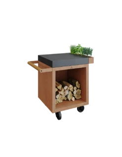 MISE EN PLACE TABLE 65 PRO CERAMIQUE GRIS ANTHRACITE