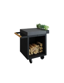 MISE EN PLACE TABLE BLACK 65 PRO CERAMIQUE GRIS ANTHRACITE