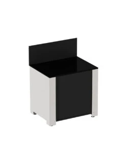 MODULO PLANCHA POUR CUISINE ENO INOX ET NOIR 8 MODULO PLANCHA POUR CUISINE ENO INOX ET NOIR -camping boutique modulo a monter plancha hpl inox et porte noire 2