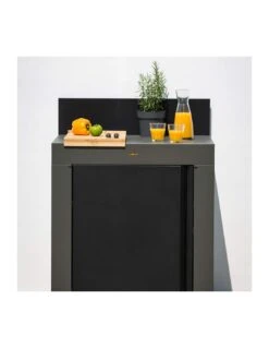 MEUBLE PLAN DE TRAVAIL POUR CUISINE ENO GRIS CARGO -camping boutique modulo standard acier plan de travail cuisine d exterieur eno 2