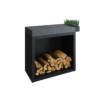 OFYR BUTCHER BLOCK STORAGE 90 BLACK CERAMIQUE ANTHRACITE -camping boutique ofyr butcher block storage 90 black ceramique anthracite