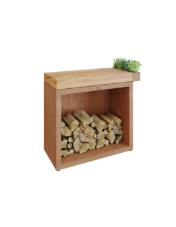 OFYR BUTCHER BLOCK STORAGE 90 BOIS DE TECK