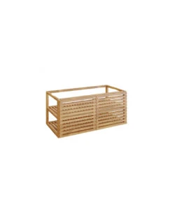 OFYR STORAGE INSERT PRO AVEC 2 PORTES BOIS DE TECK GRAND