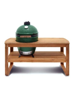 PACK BIG GREEN EGG XL + TABLE EUCALYPTUS - 160 X 80 CM