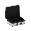 PLANCHA ENOSIGN GAZ 65 INOX -camping boutique plancha a gaz enosign 65 inox avec capot noir