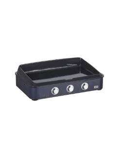 PLANCHA ENOSIGN GAZ 80 BLEU NAVY -camping boutique plancha enosign gaz 80 bleu navy capot 2