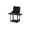 PACK PLANCHA PURE GRILL 260 NOIR + CHARIOT + CAPOT -camping boutique plancha pure grill 260 noir chariot noir capot noir