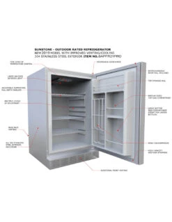 REFRIGERATEUR TOP TOUT INOX -camping boutique refrigerateur top tout inox 2