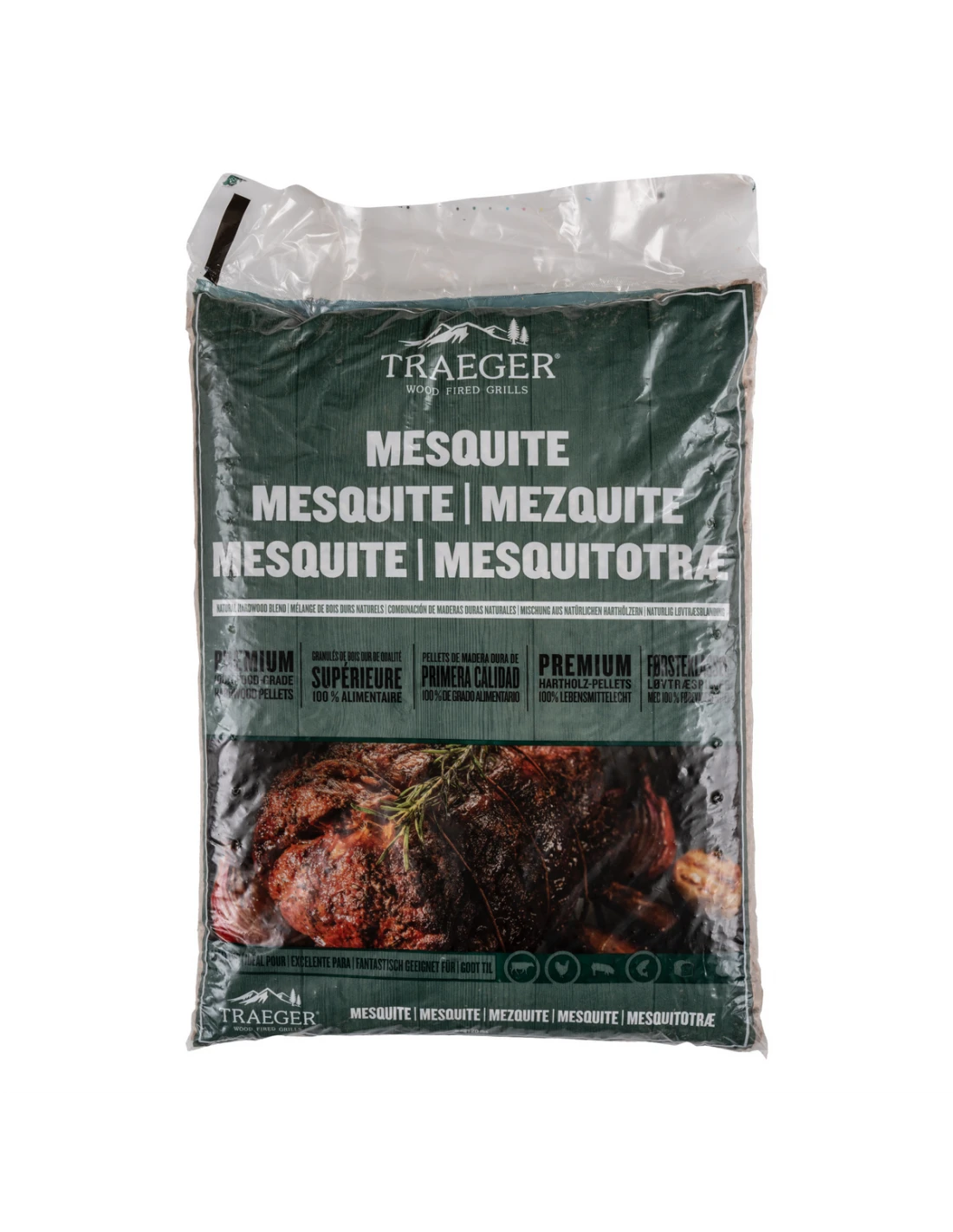 SAC DE PELLETS TRAEGER MESQUITE 9KG 3 SAC DE PELLETS TRAEGER MESQUITE 9KG