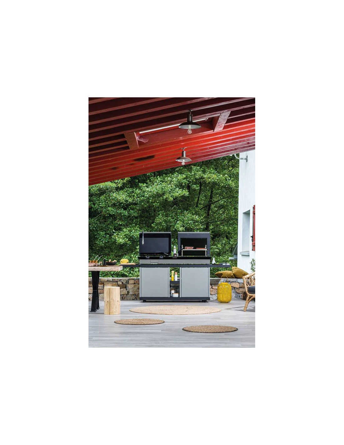 Table Roulante Pour Plancha Grill Forge Adour COMBI 5 Table Roulante Pour Plancha Grill Forge Adour COMBI – Image 3