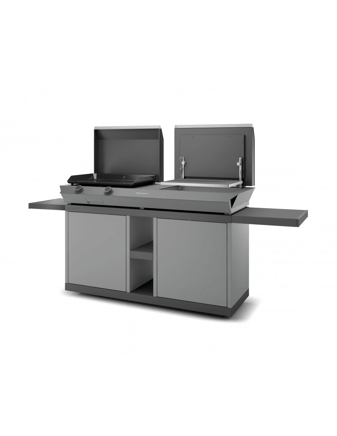 Table Roulante Pour Plancha Grill Forge Adour COMBI 3 Table Roulante Pour Plancha Grill Forge Adour COMBI